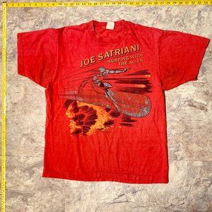 Vintage 1988 Joe Satriani Guitar Marvel Surfing with the Alien Tour Concert - L